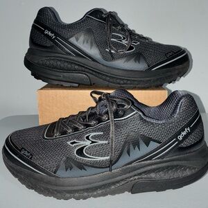 Gravity Defyer G-Defy Mighty Walk Black Shoes - Mens 11.5